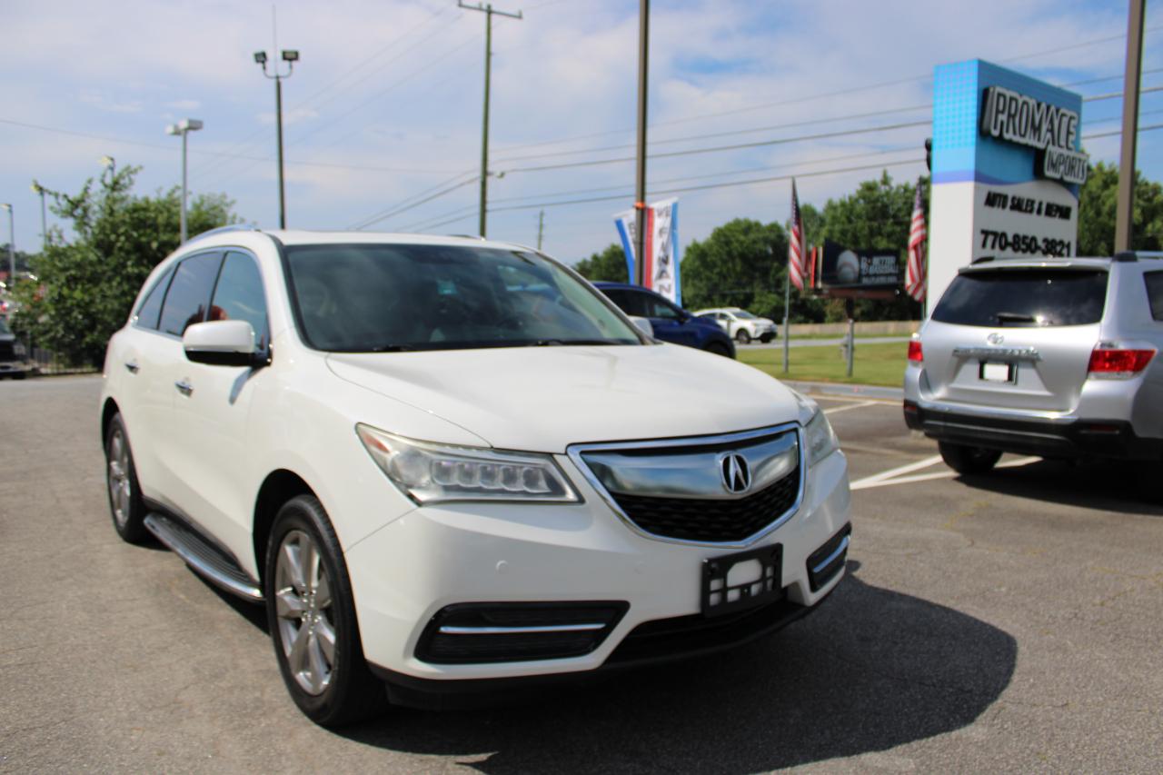 Acura MDX 6-Spd AT w/Advance Package 2014