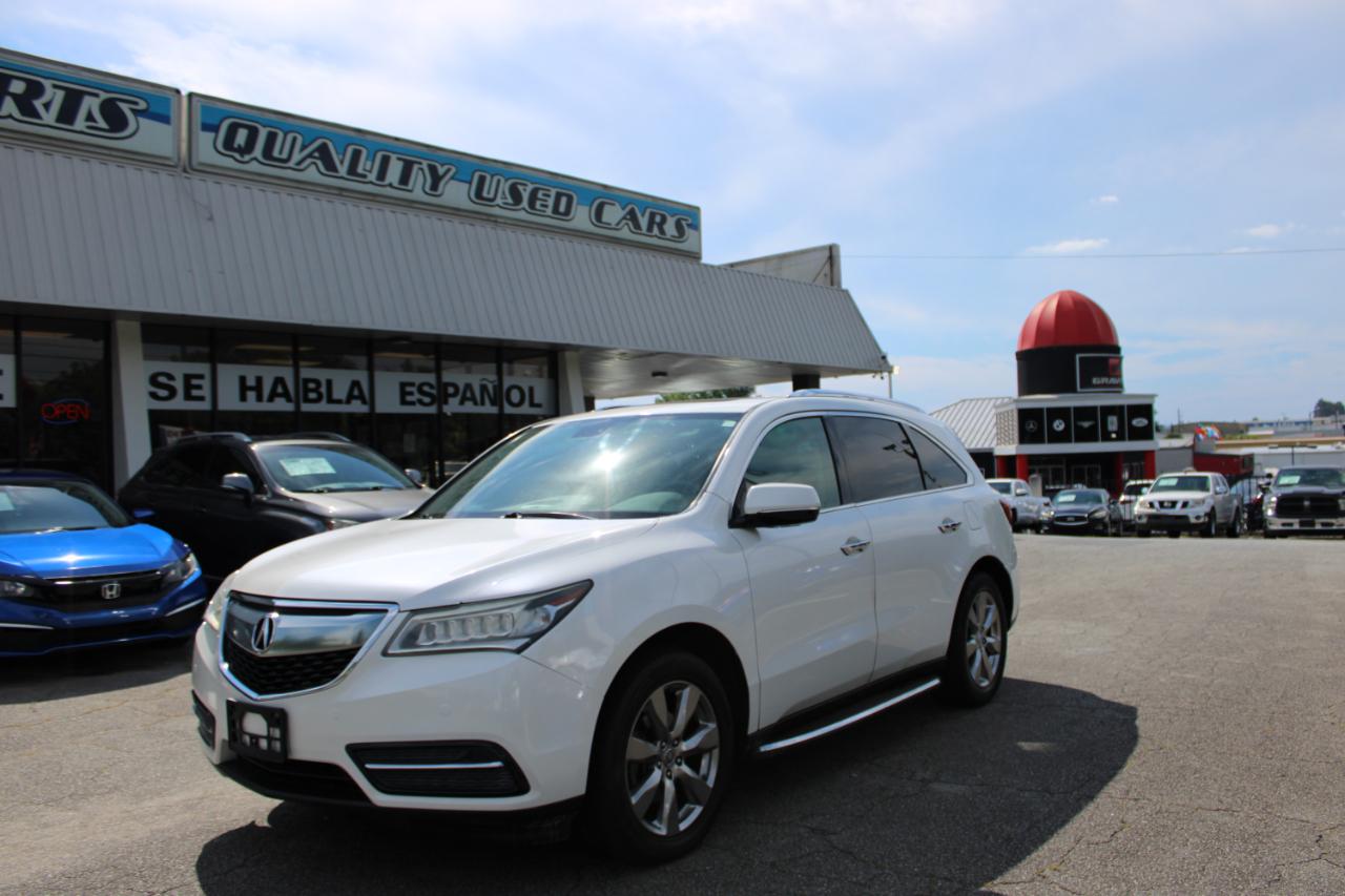 Acura MDX 6-Spd AT w/Advance Package 2014