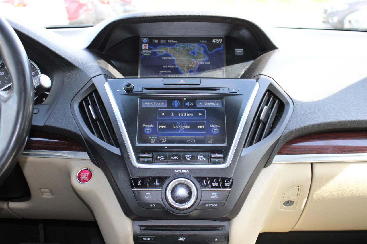 Acura MDX 6-Spd AT w/Advance Package 2014