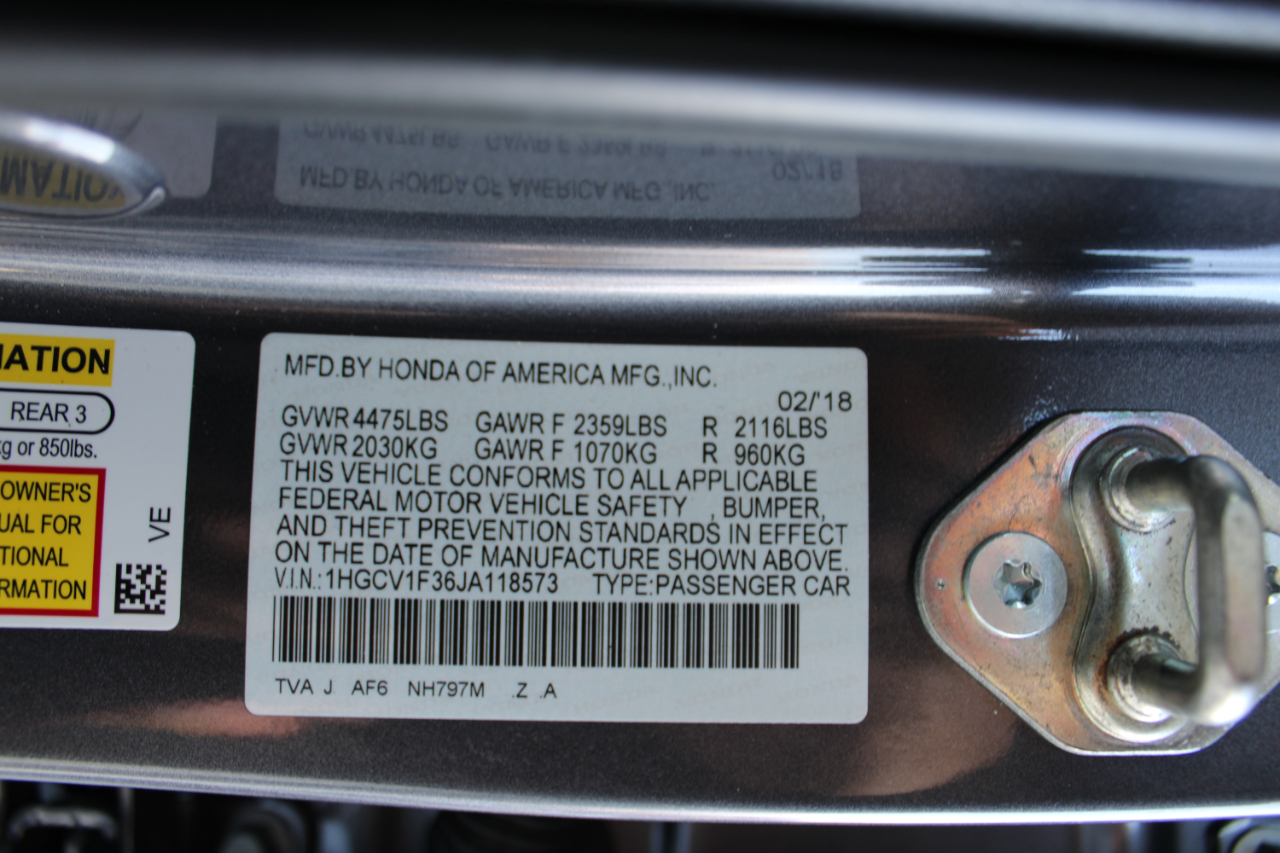 Honda Accord Sport CVT 2018