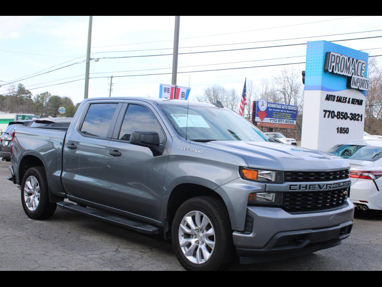 Chevrolet Silverado 1500 Custom Crew Cab Short Box 2WD 2021