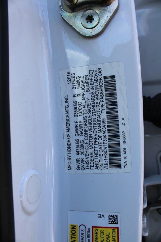 Honda Accord Sport CVT 2019