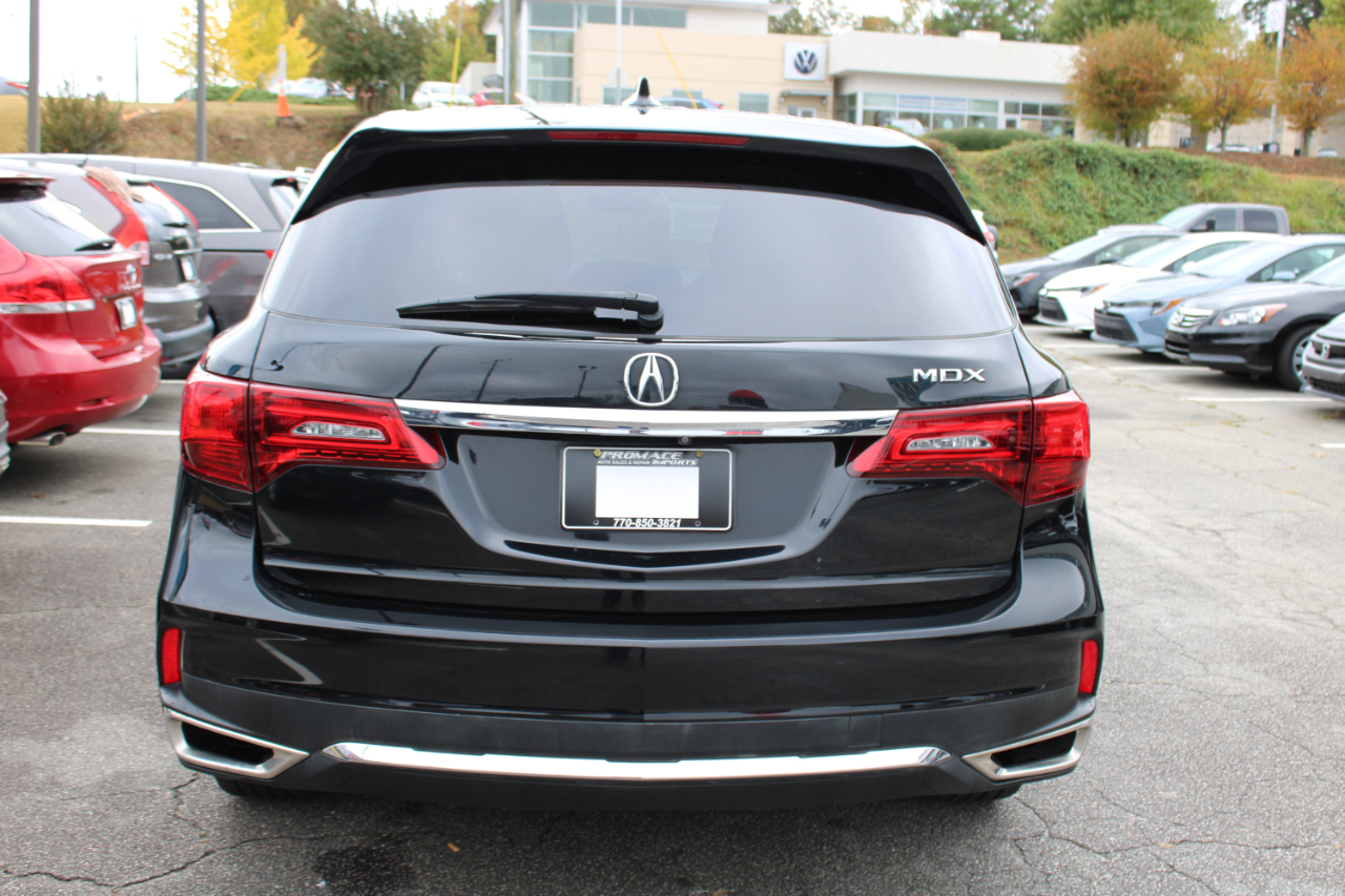 Acura MDX 9-Spd AT 2017 Acura MDX 9-Spd AT 2017