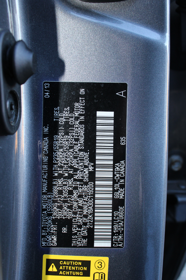 Lexus RX 350 FWD 2013