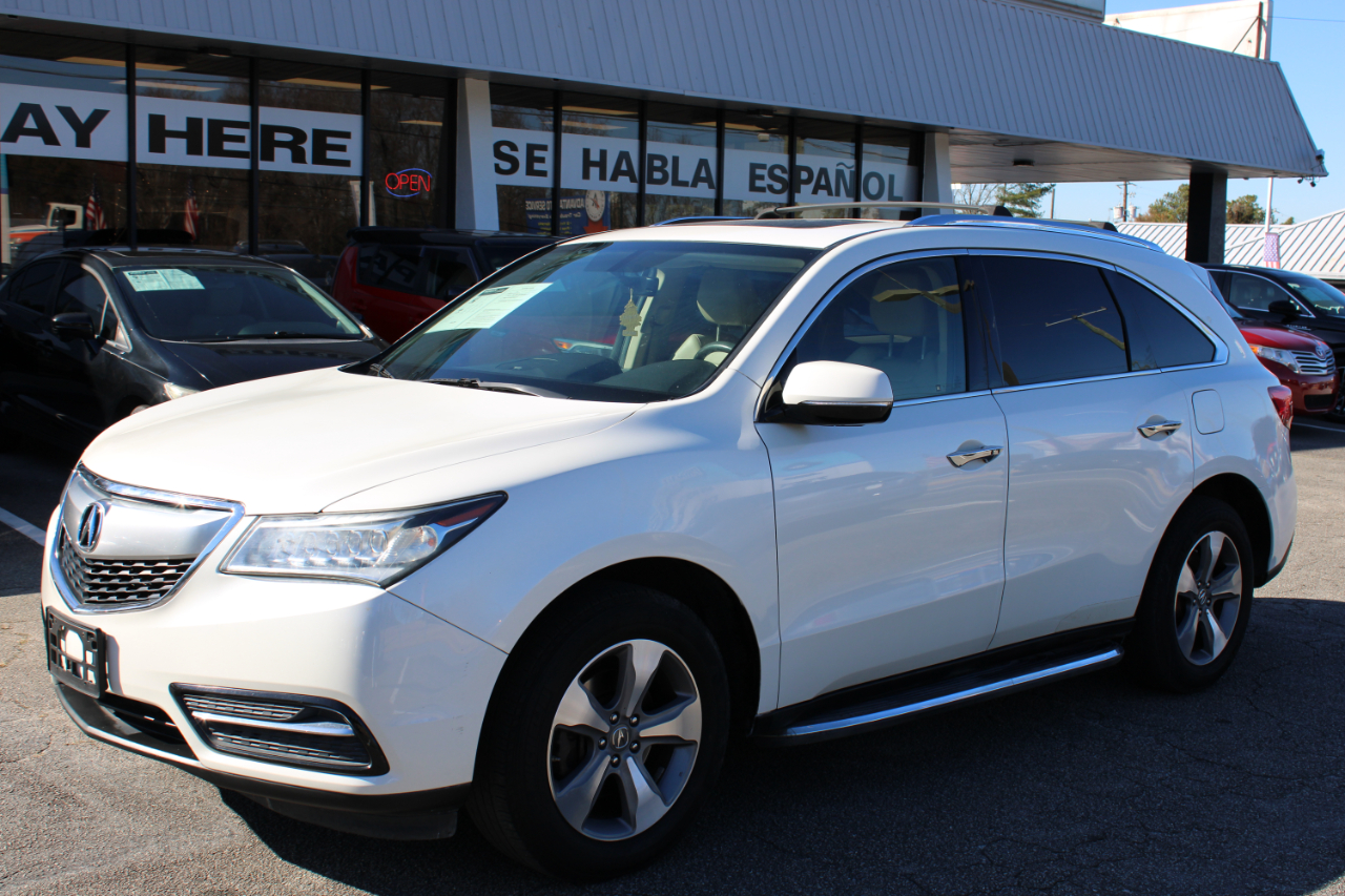 Acura MDX SH-AWD 9-Spd AT 2016