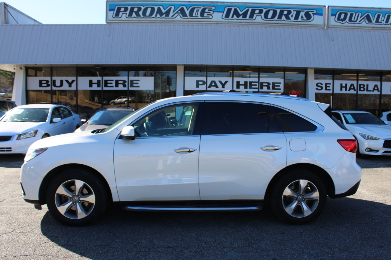 Acura MDX SH-AWD 9-Spd AT 2016