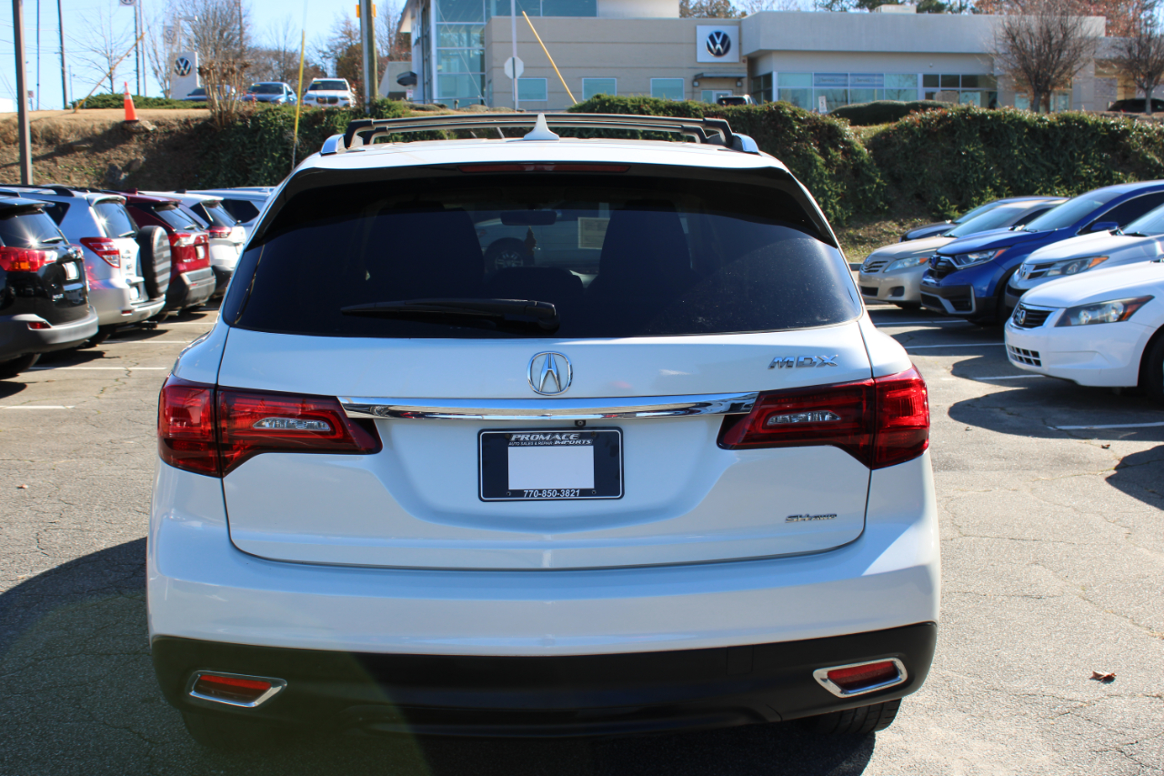 Acura MDX SH-AWD 9-Spd AT 2016