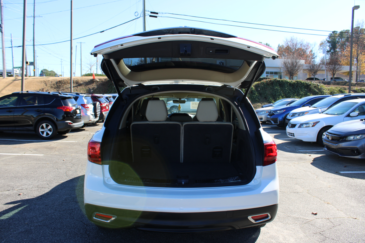 Acura MDX SH-AWD 9-Spd AT 2016