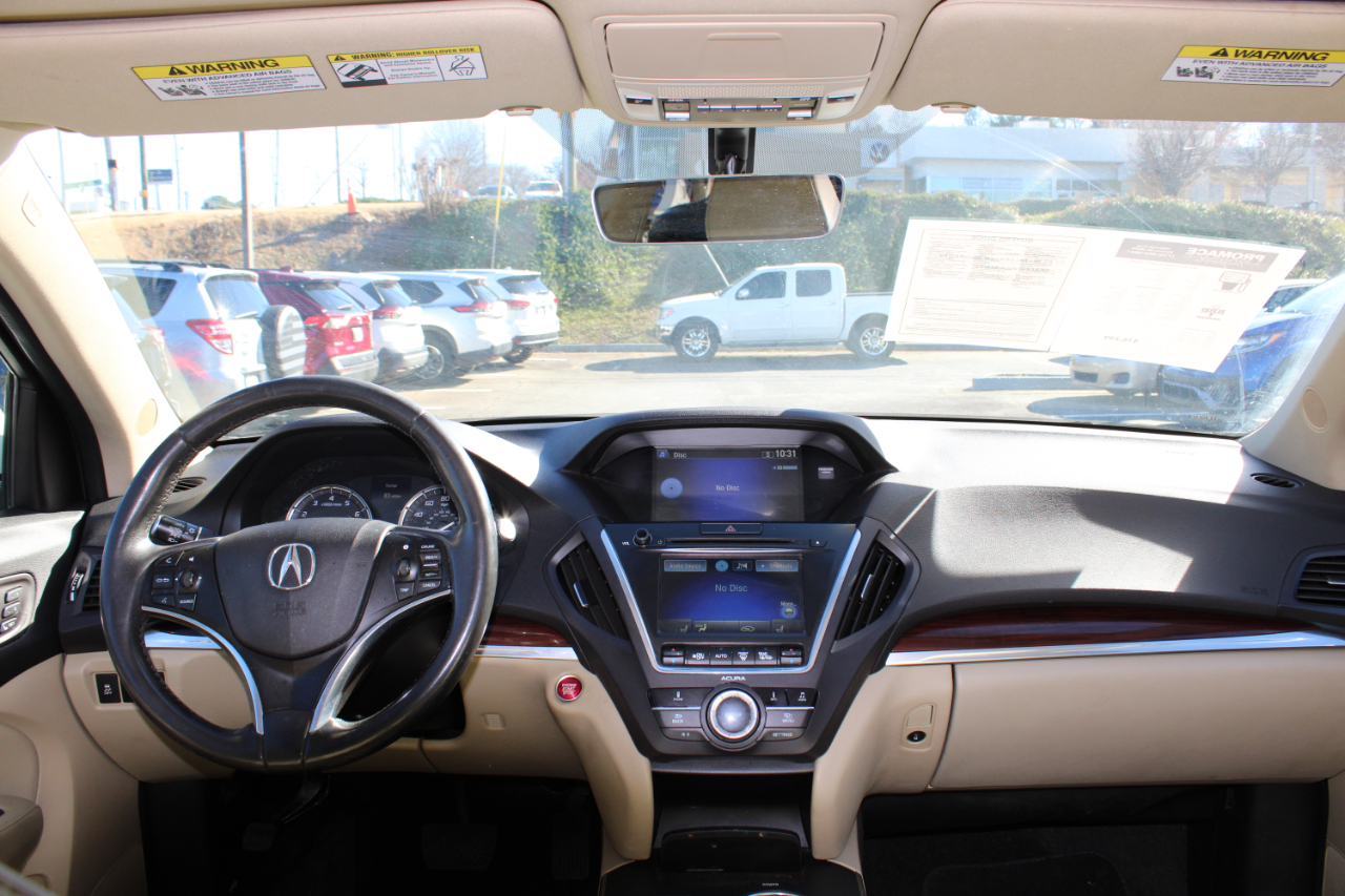 Acura MDX SH-AWD 9-Spd AT 2016