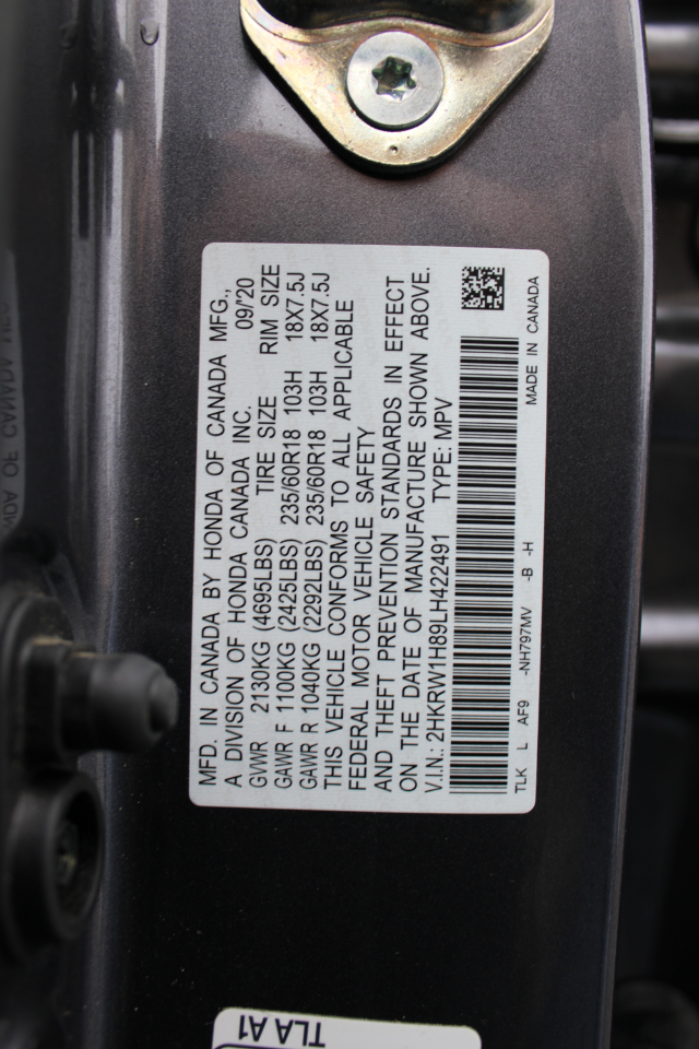 Honda CR-V EX-L 2WD 2020