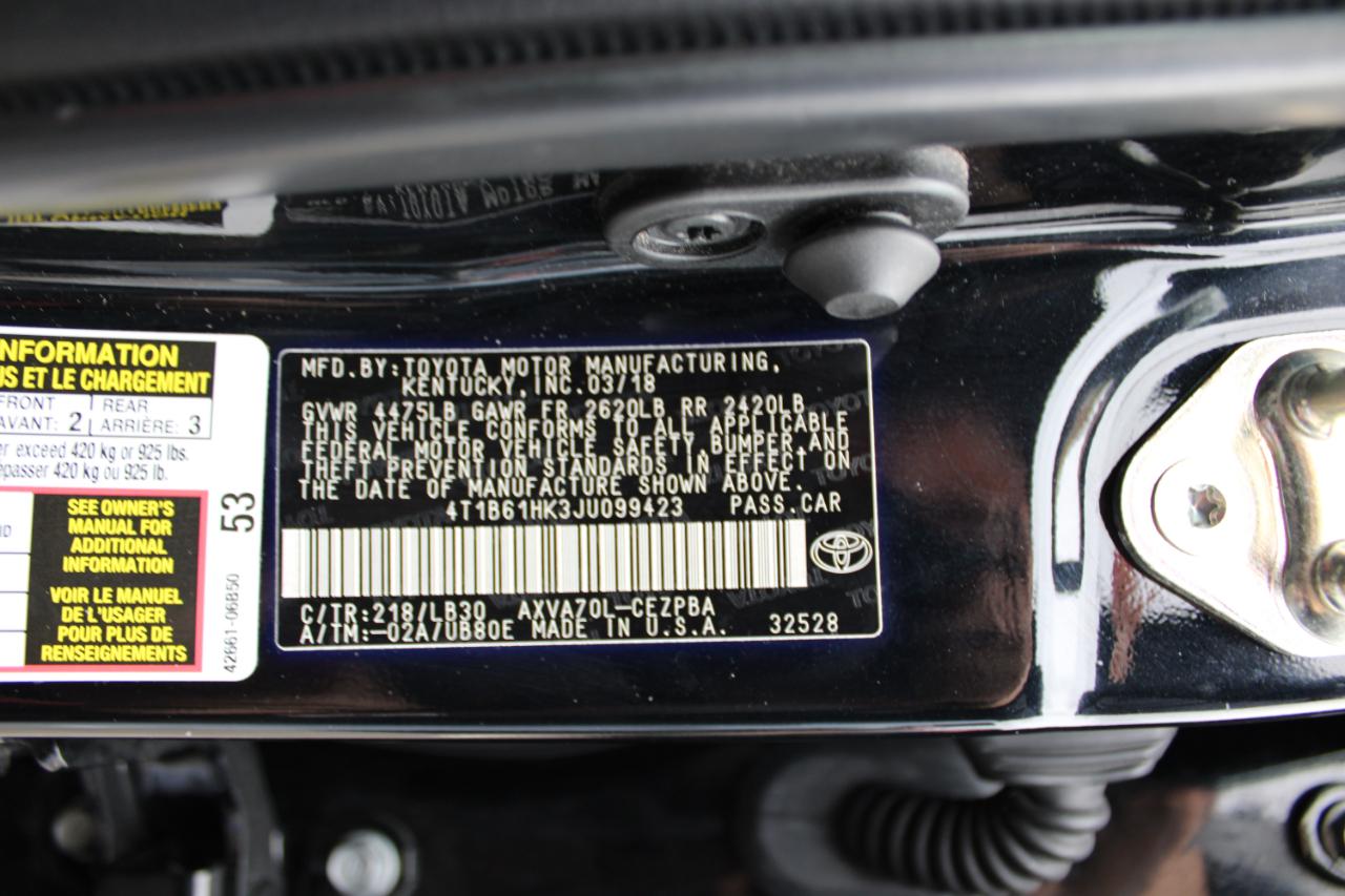 Toyota Camry XSE Auto (Natl) 2018