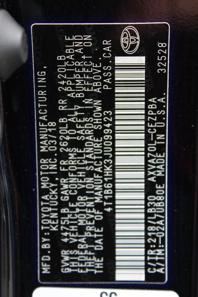 Toyota Camry XSE Auto (Natl) 2018