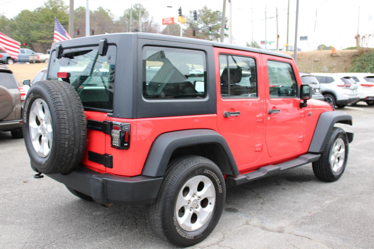 Jeep Wrangler 4WD 4dr Sport 2013