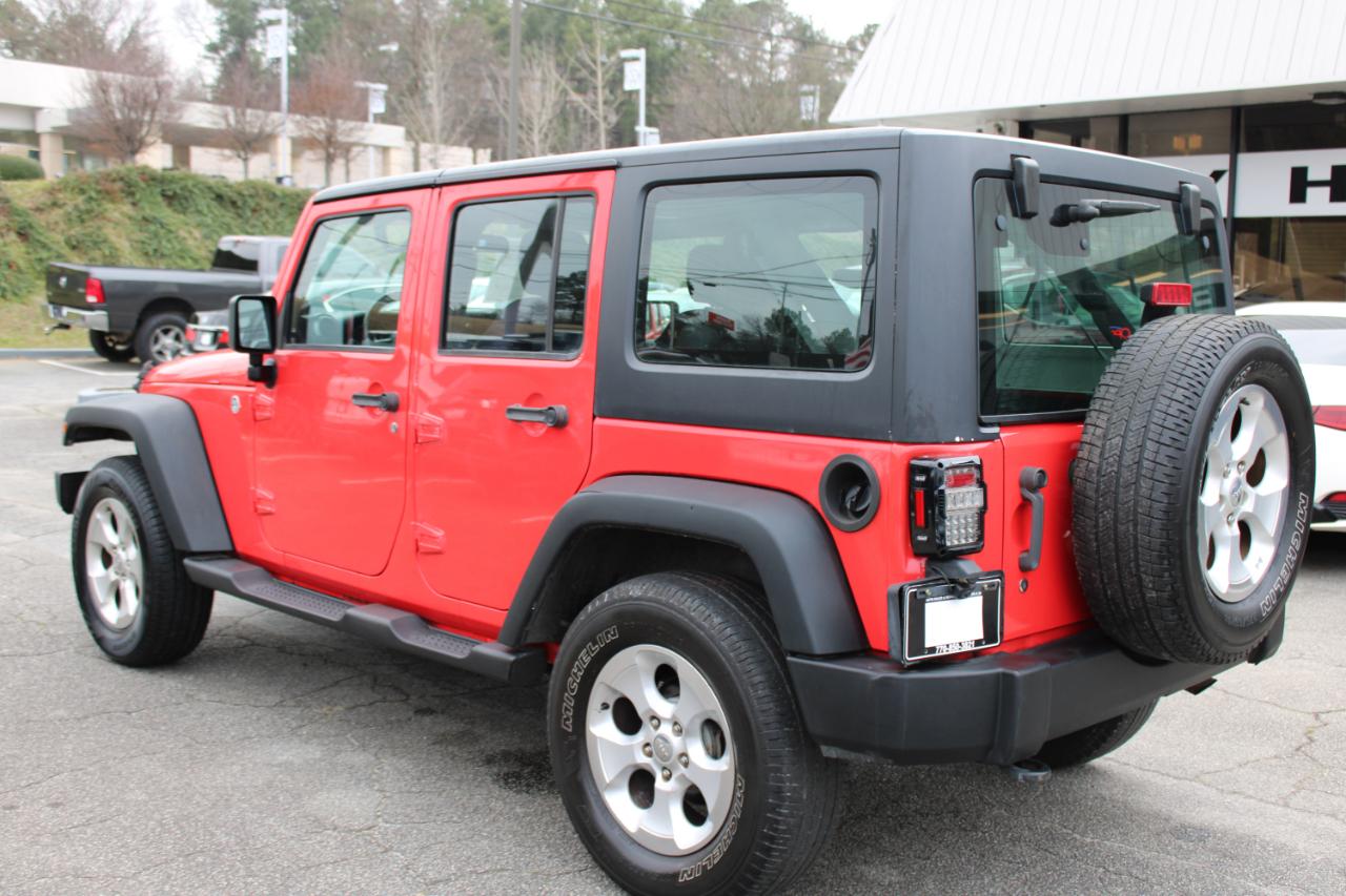 Jeep Wrangler 4WD 4dr Sport 2013