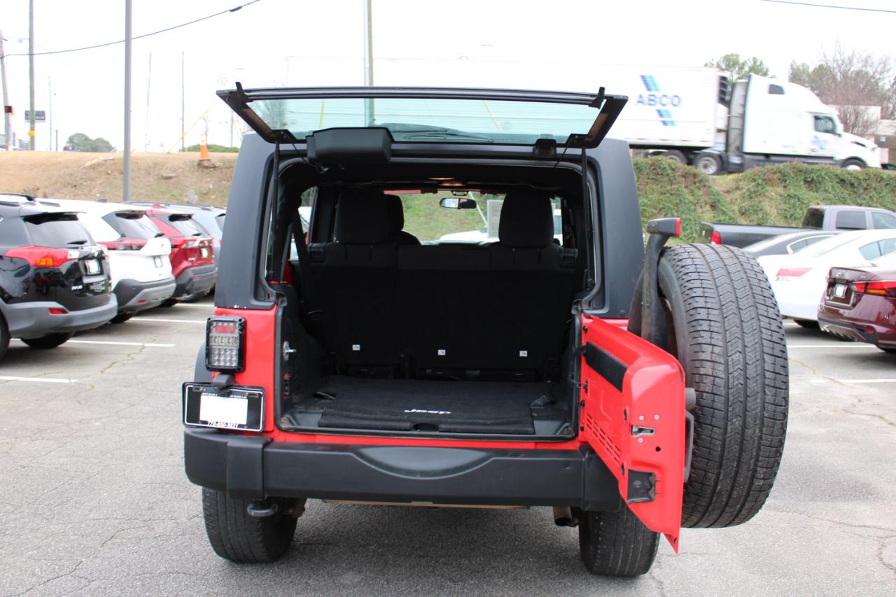 Jeep Wrangler 4WD 4dr Sport 2013