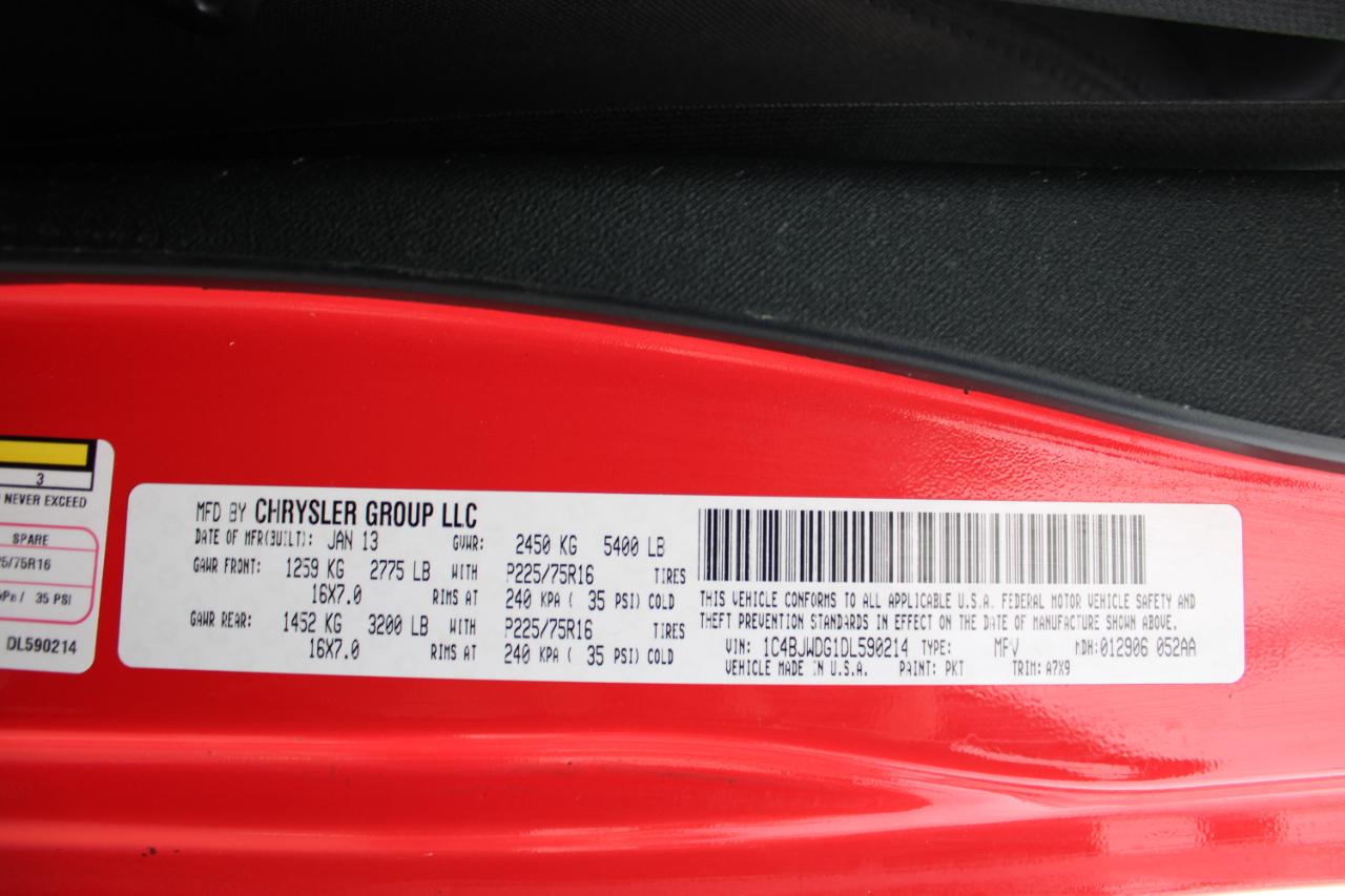 Jeep Wrangler 4WD 4dr Sport 2013