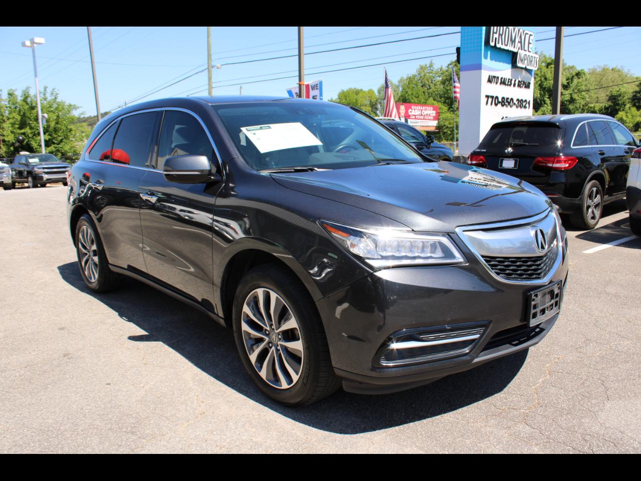 Acura MDX FWD 4dr Tech Pkg 2014