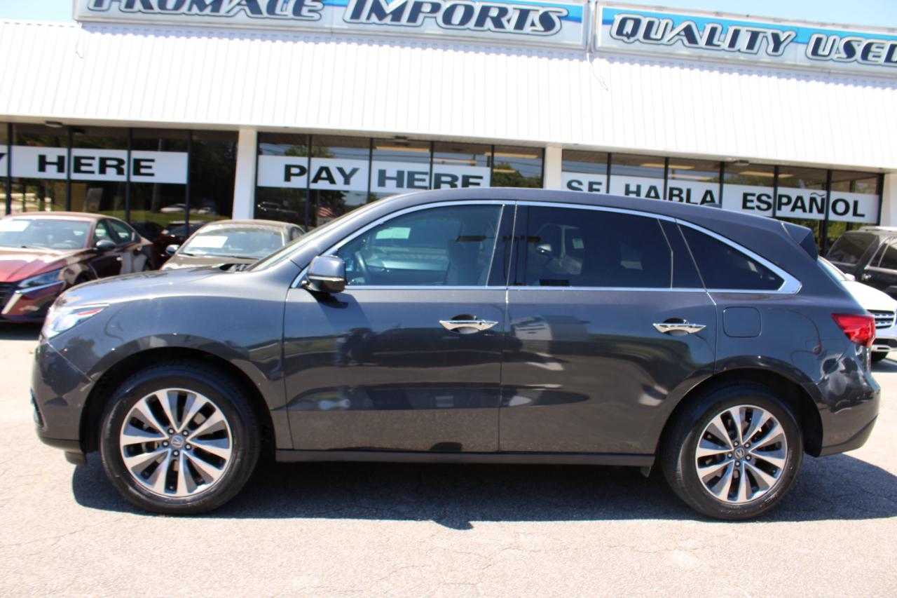 Acura MDX FWD 4dr Tech Pkg 2014