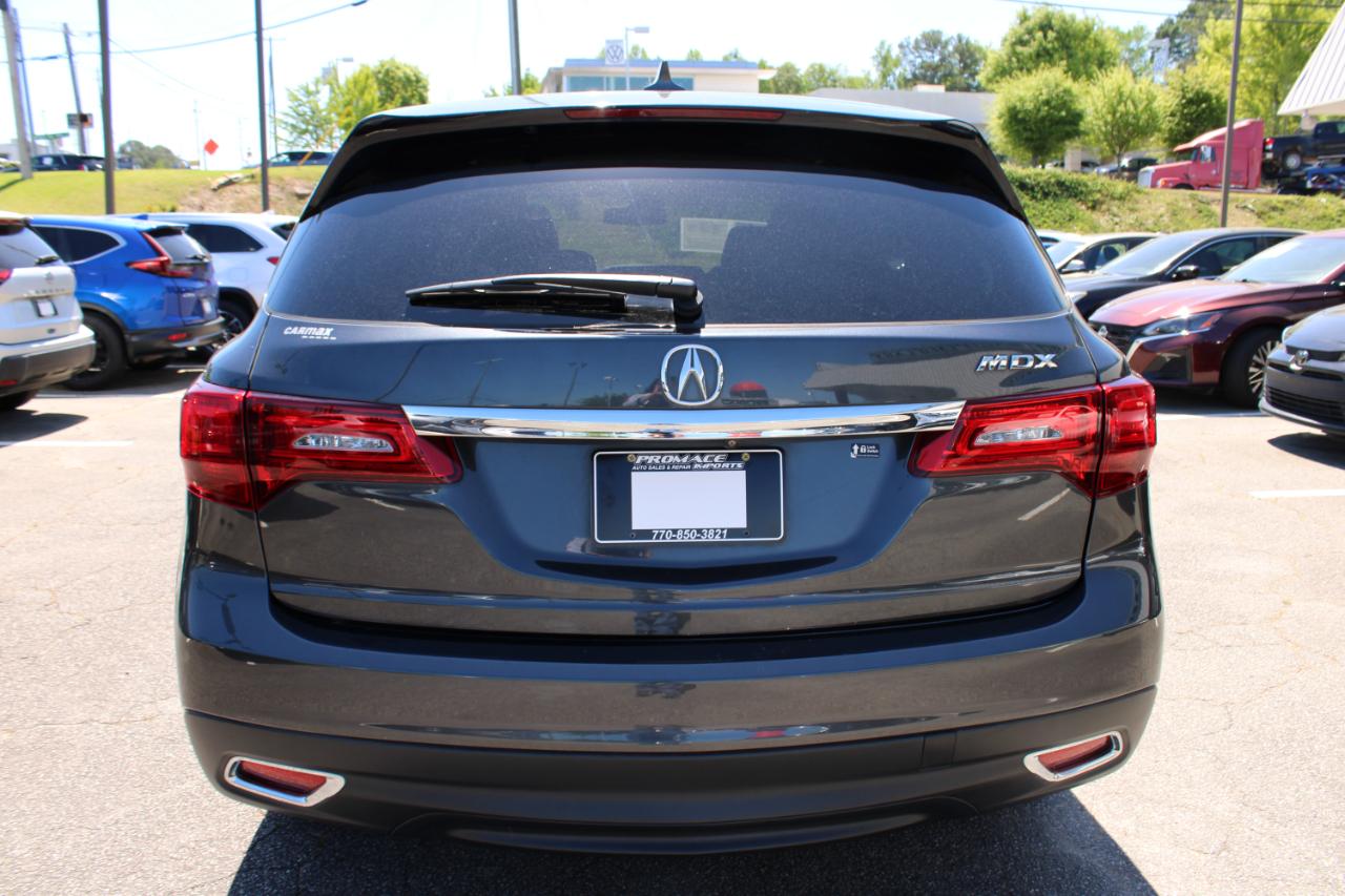 Acura MDX FWD 4dr Tech Pkg 2014