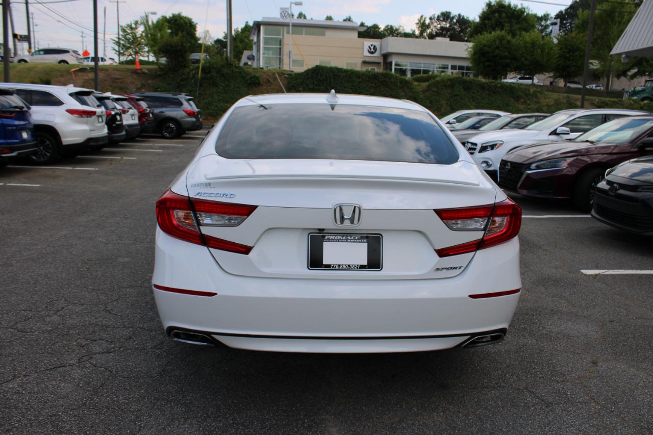 Honda Accord Sedan Sport 1.5T CVT 2018