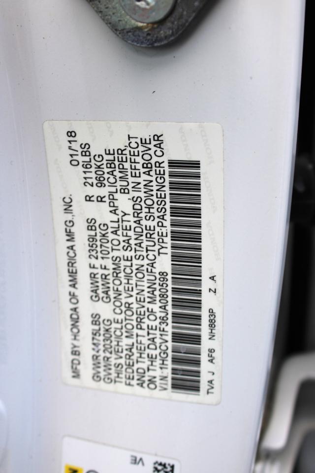 Honda Accord Sedan Sport 1.5T CVT 2018