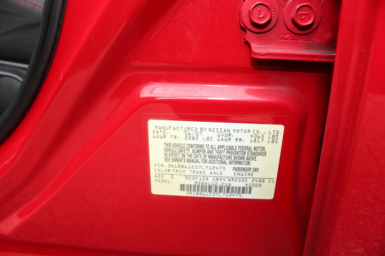 Nissan Sentra 4dr Sdn I4 CVT SE-R 2007