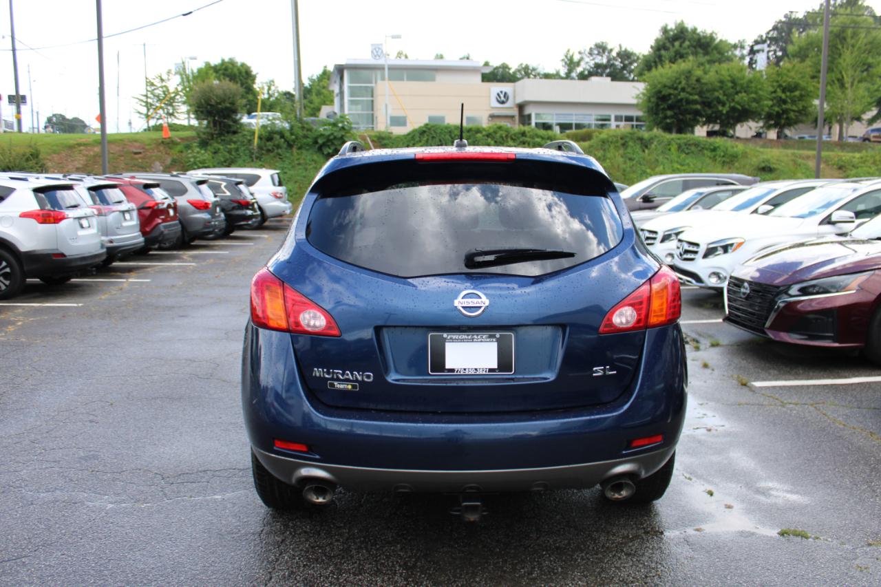 Nissan Murano 2WD 4dr SL 2009