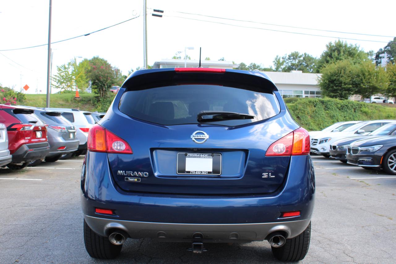 Nissan Murano 2WD 4dr SL 2009