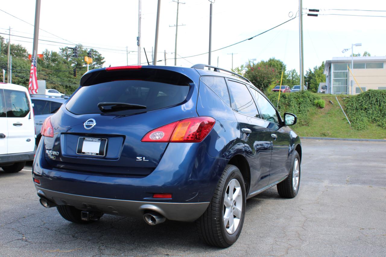 Nissan Murano 2WD 4dr SL 2009