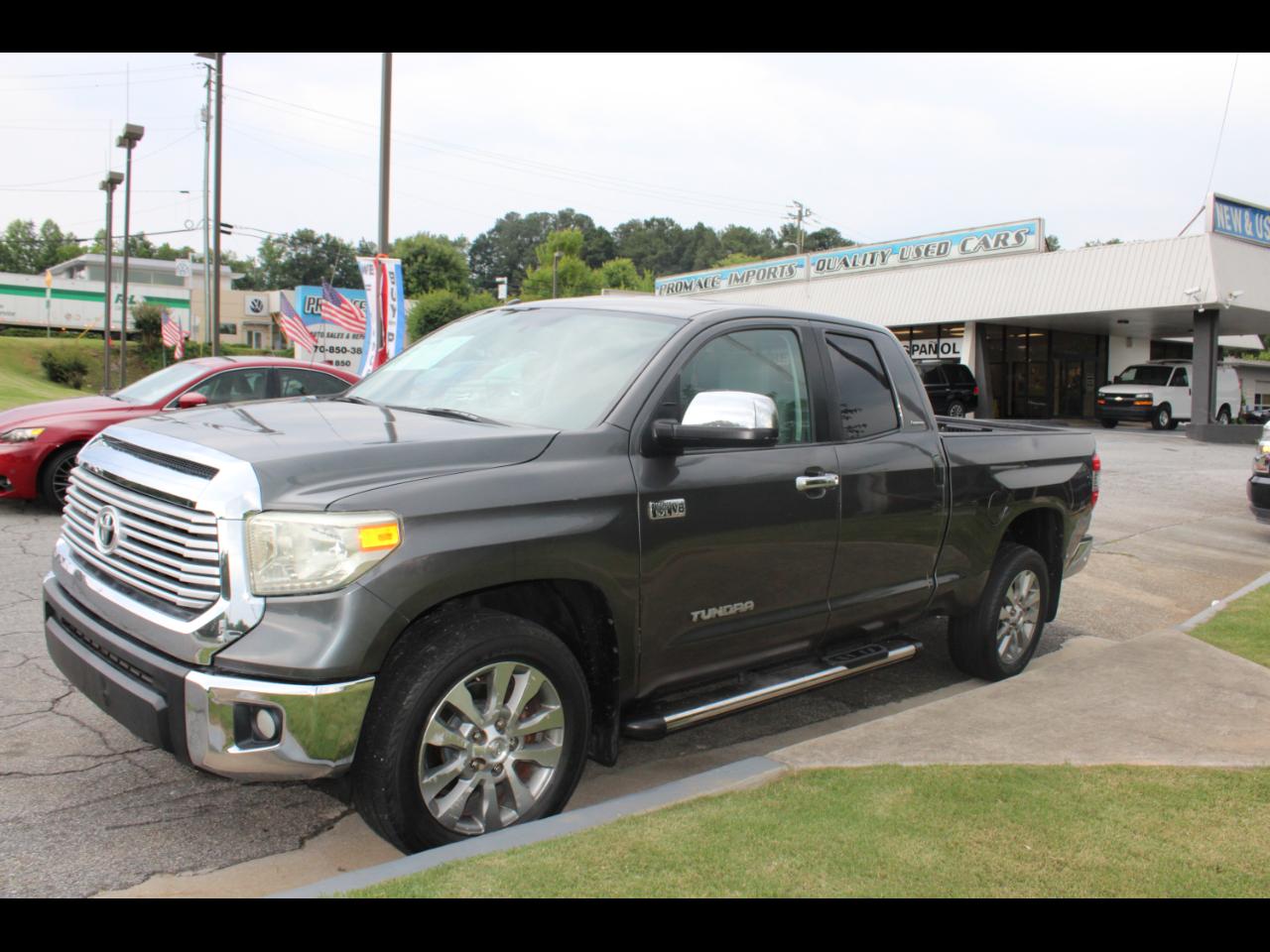 Toyota Tundra 2WD Truck Double Cab 5.7L V8 6-Spd AT LTD (Natl) 2014