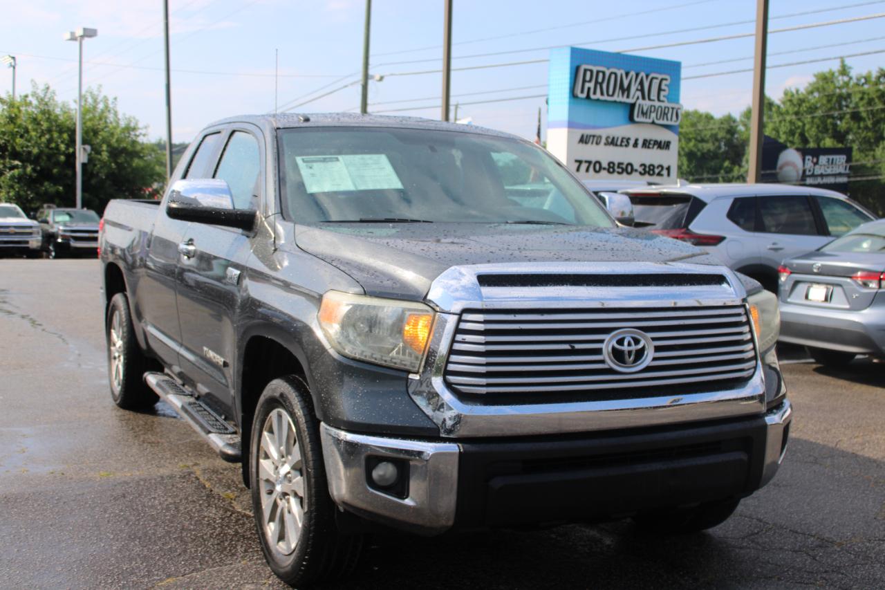 Toyota Tundra 2WD Truck Double Cab 5.7L V8 6-Spd AT LTD (Natl) 2014