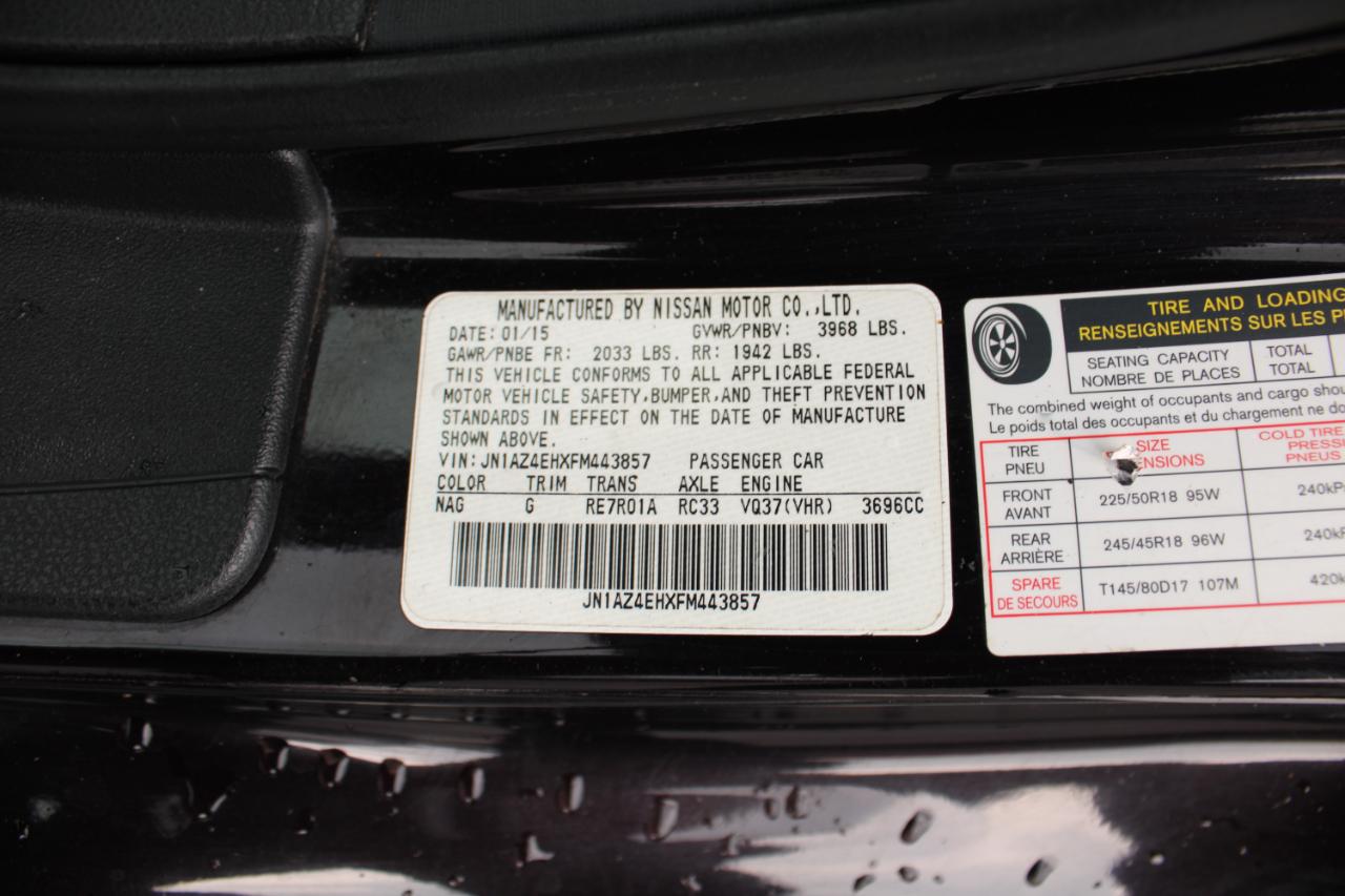 Nissan 370Z 2dr Cpe Auto 2015