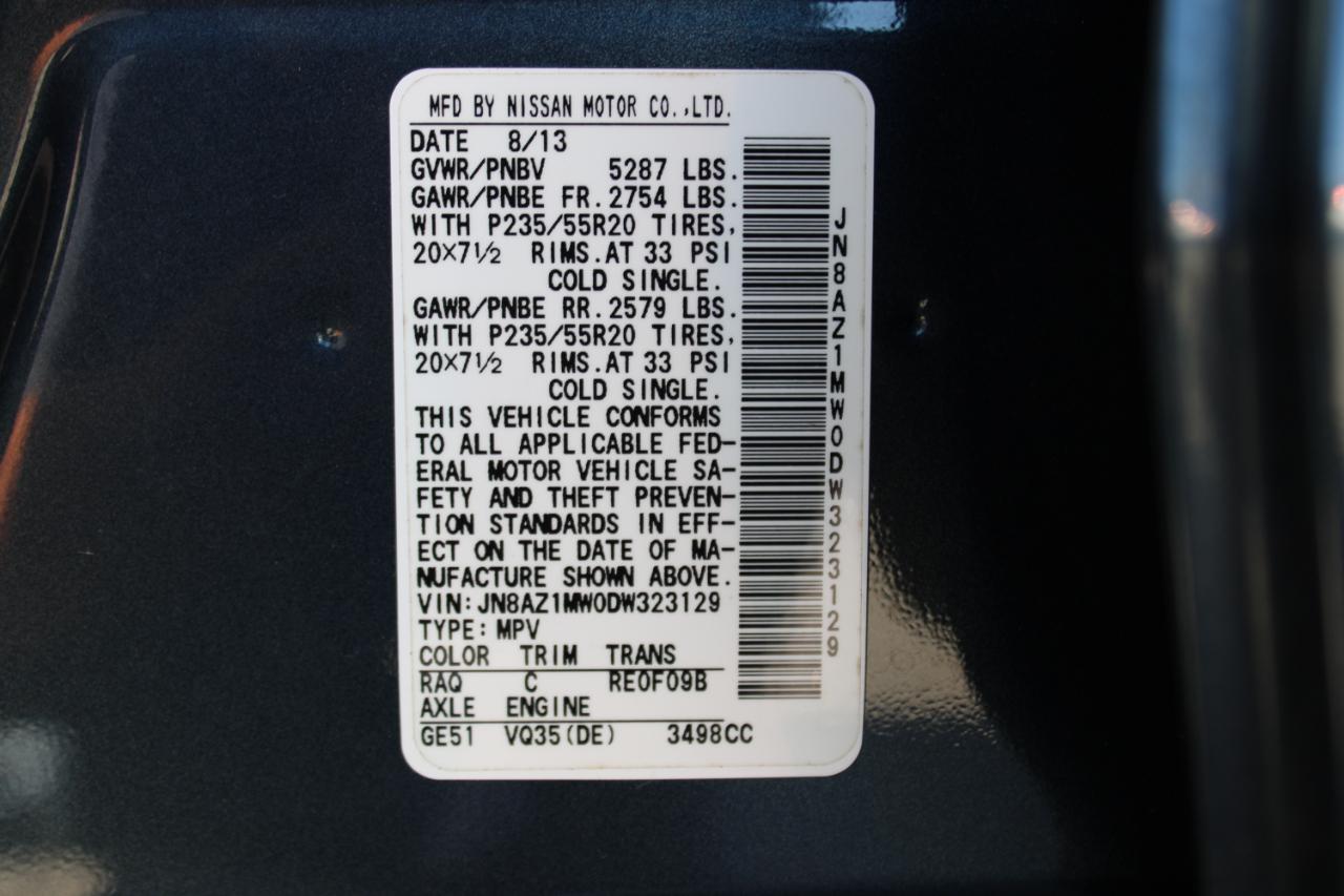 Nissan Murano AWD 4dr LE 2013