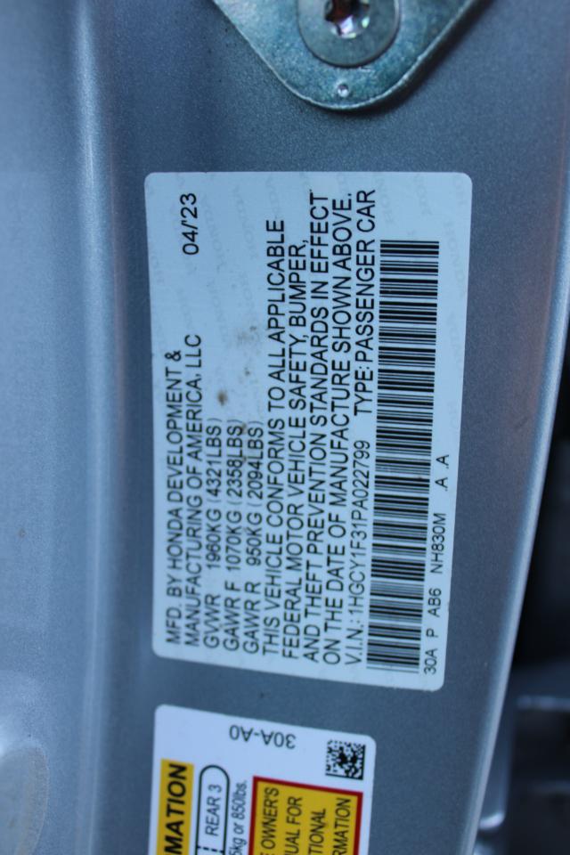 Honda Accord Sedan EX CVT 2023