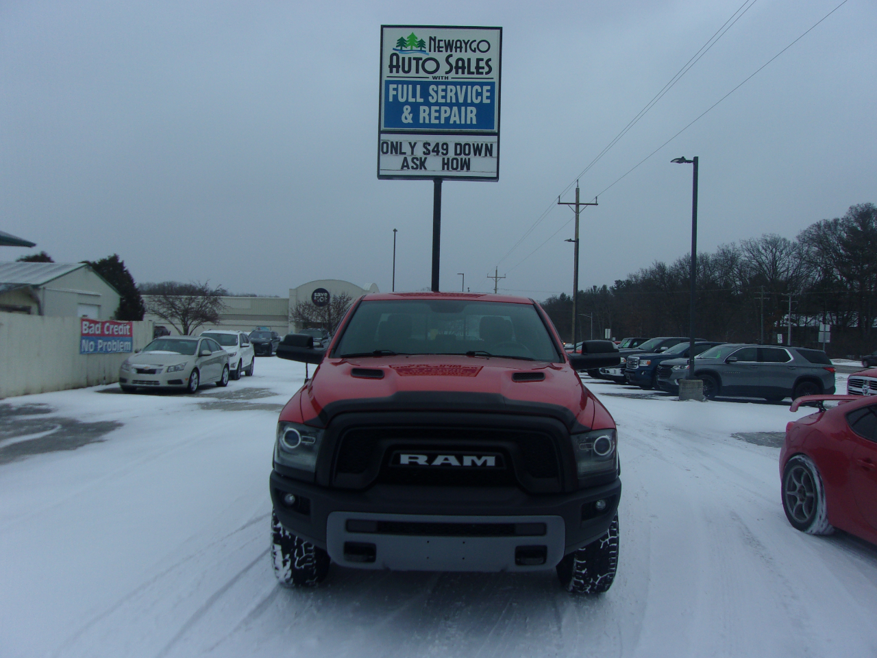 RAM 1500 4WD Crew Cab 140.5" Rebel 2016