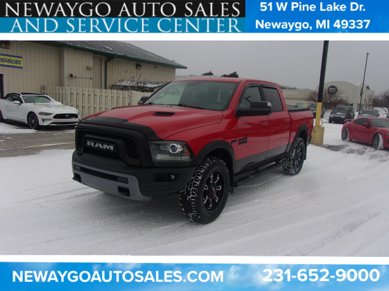 2016 RAM 1500 4WD Crew Cab 140.5" Rebel