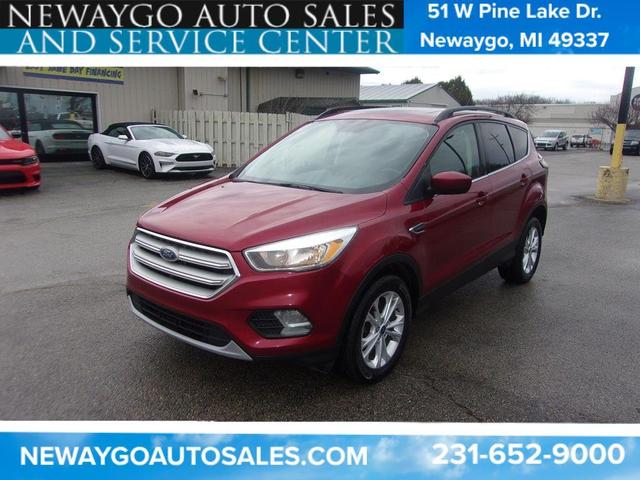 Red 2018 Ford Escape SE AWD SUV / Crossover All-Wheel Drive Automatic
