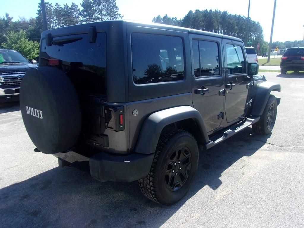 Jeep Wrangler Unlimited 4WD 4dr Willys Wheeler 2016