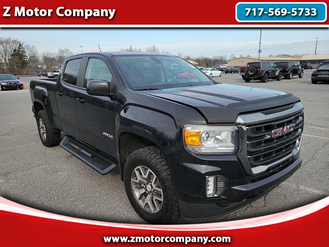 GMC Canyon 4WD Crew Cab 141" AT4 w/Leather 2022
