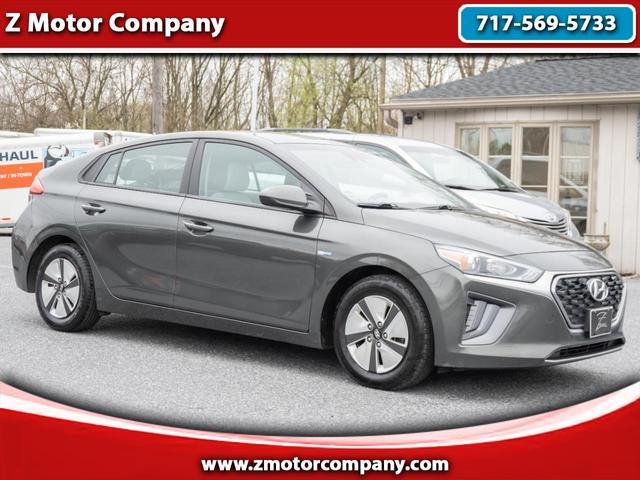 Amazon Gray 2020 Hyundai Ioniq Hybrid Blue FWD Hatchback Front-Wheel Drive Automatic