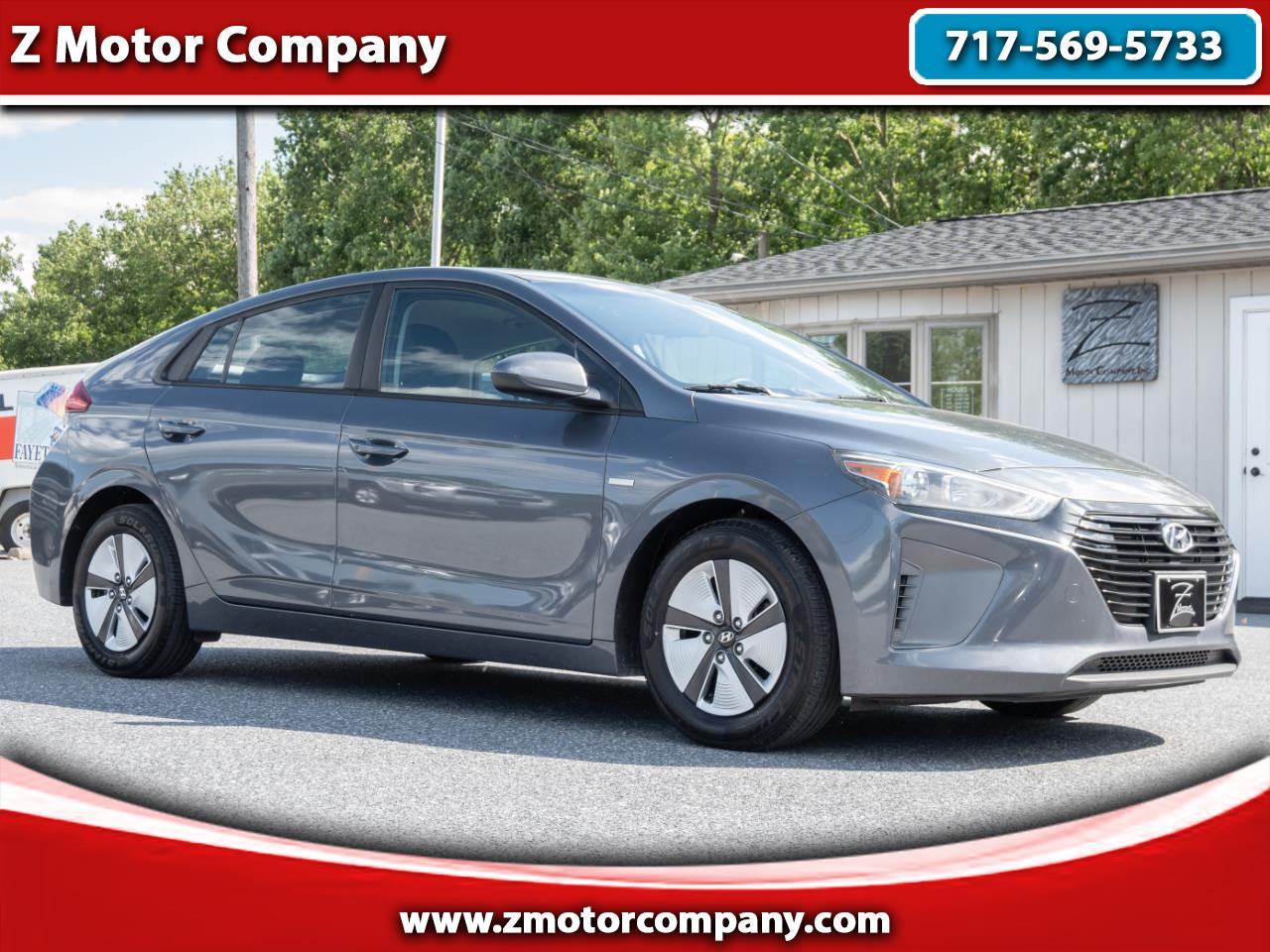 2018 Hyundai Ioniq Hybrid Blue Hatchback