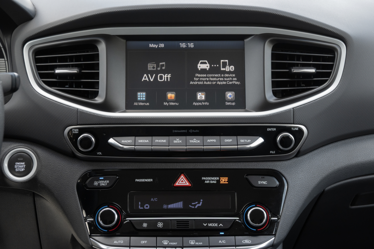 Hyundai Ioniq Hybrid Blue Hatchback 2018