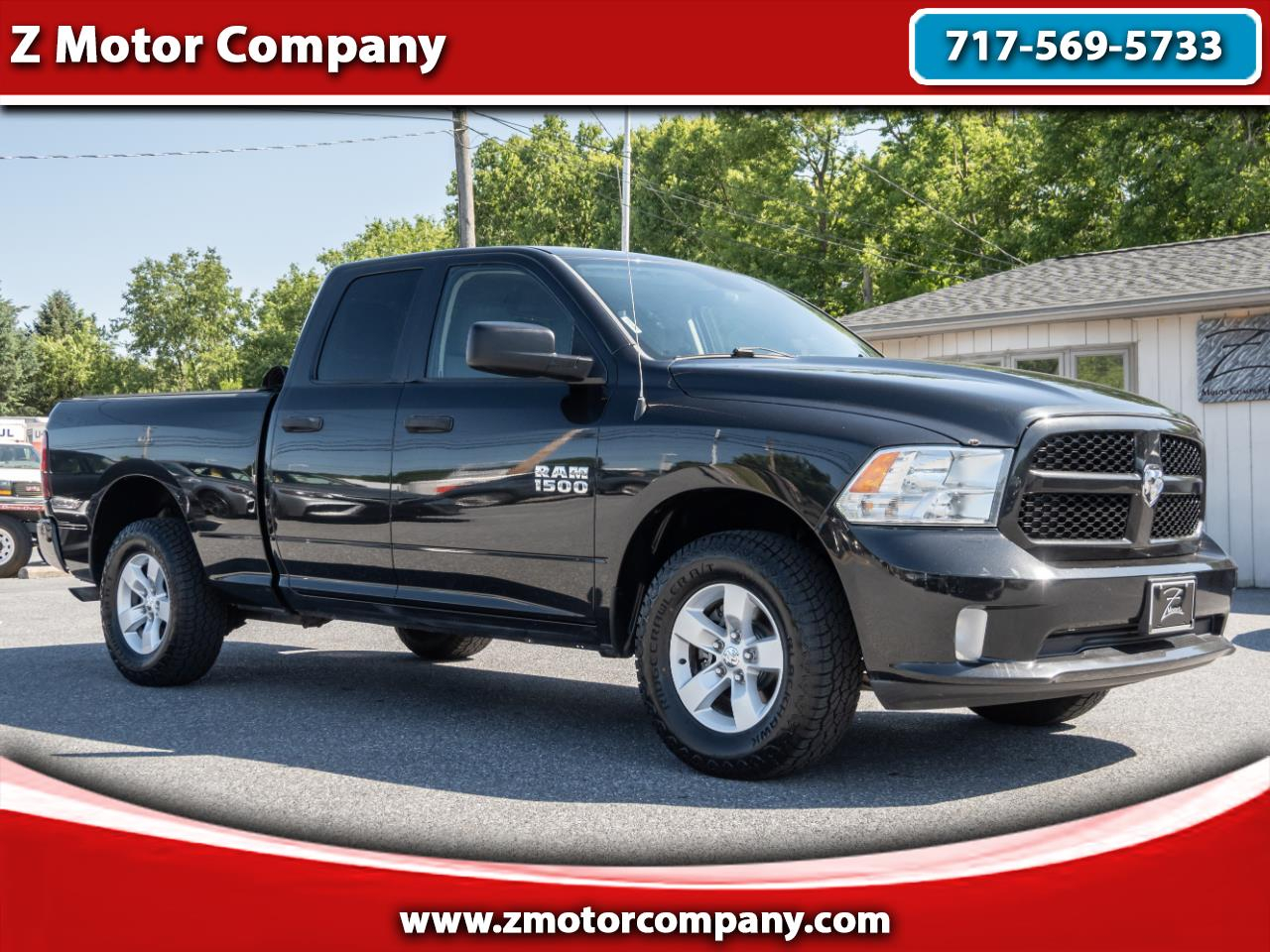 2017 RAM 1500 Express 4x4 Quad Cab 6'4" Box