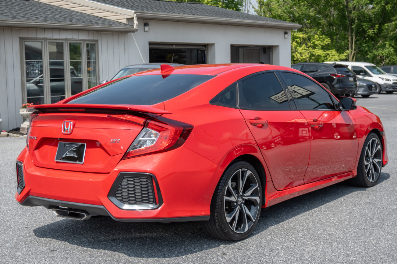 Honda Civic Sedan Si Manual 2017