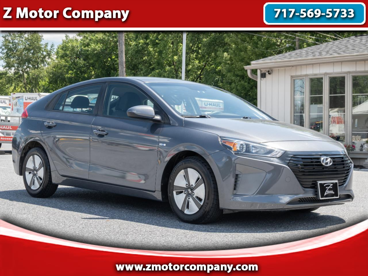 2018 Hyundai Ioniq Hybrid Blue Hatchback