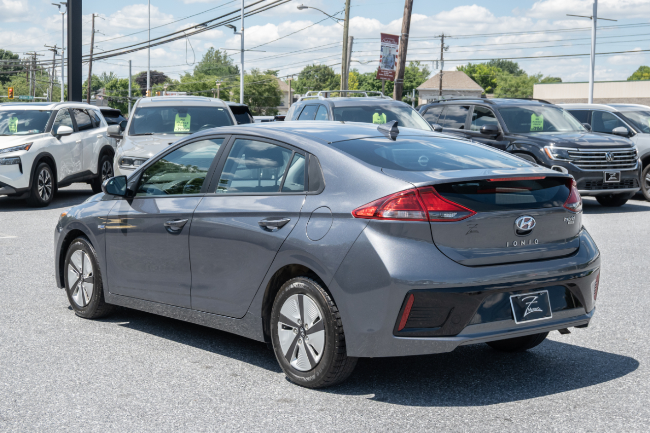 Hyundai Ioniq Hybrid Blue Hatchback 2018