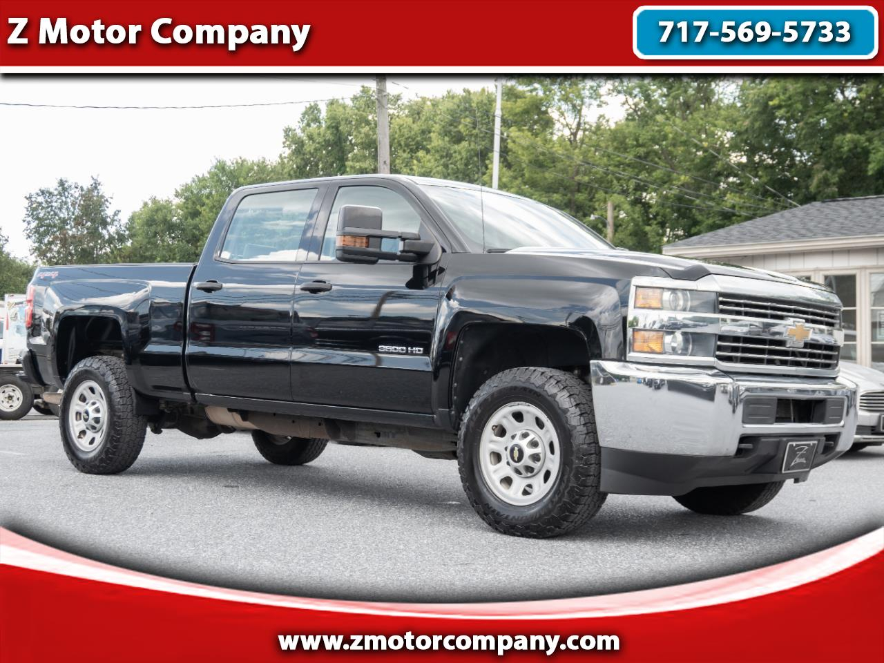 2017 Chevrolet Silverado 3500HD 4WD Crew Cab 153.7" Work Truck