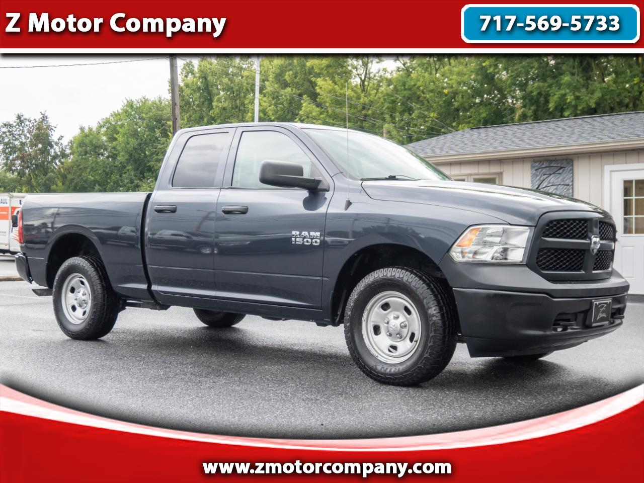 2018 RAM 1500 Tradesman 4x4 Quad Cab 6'4" Box