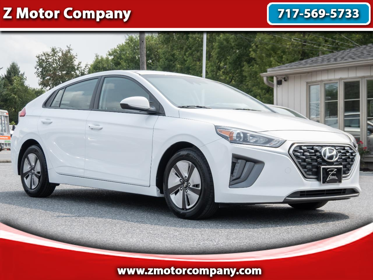 2021 Hyundai Ioniq Hybrid Blue Hatchback