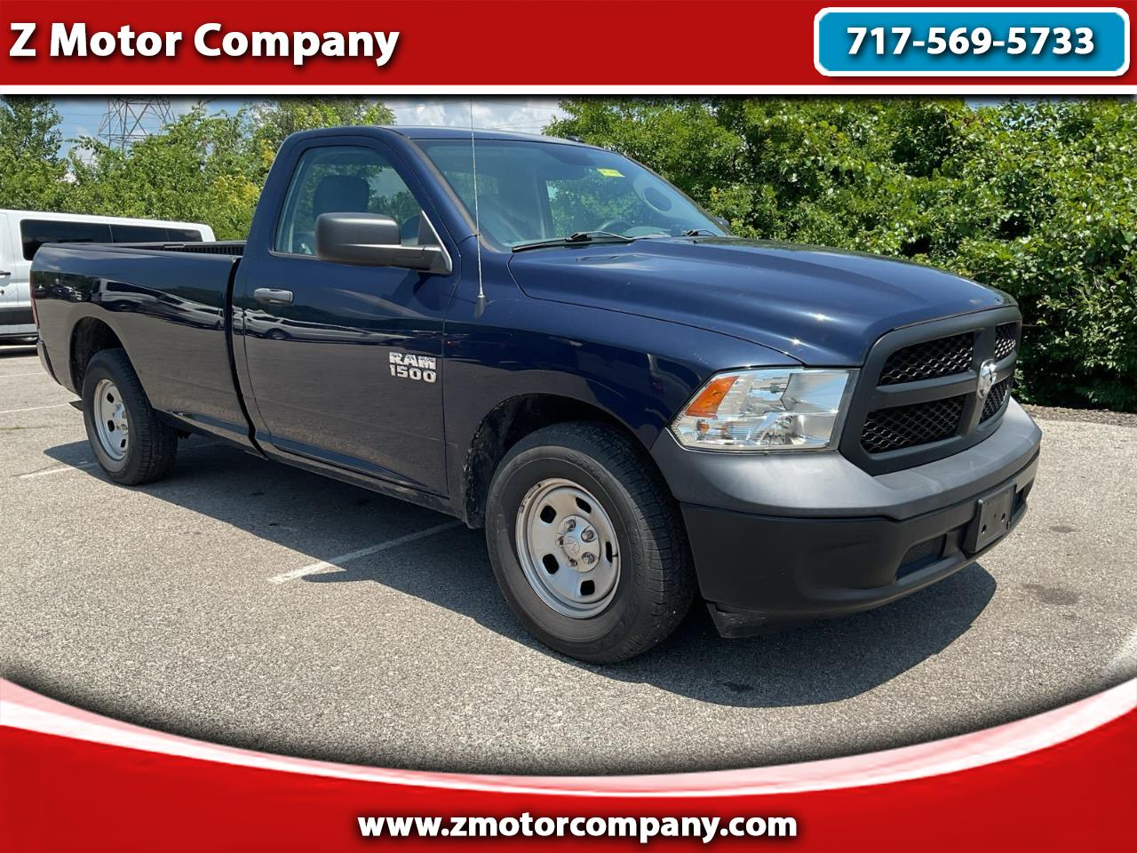 2018 RAM 1500 Tradesman 4x2 Reg Cab 8' Box